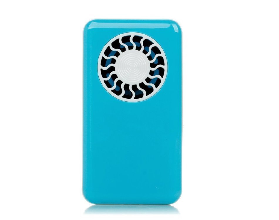 WoneNice Battery Operated Personal Pocket Fan (Rechargeable Lithium Battery) (Black) N14