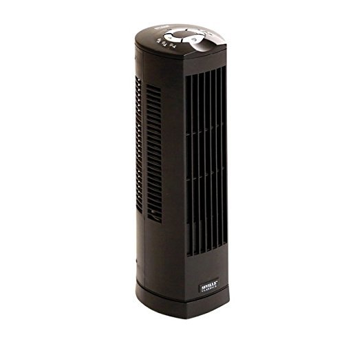 Seville Classics EHF10121 17-inch Black Electric Mini Fan N3
