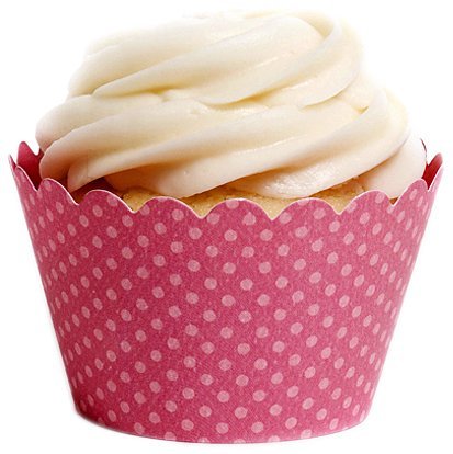 Dress My Cupcake Standard Navy Blue Cupcake Wrappers, Set of 50 N11