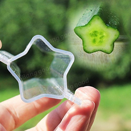 Bargain World Star Shape Cucumber Shaping Mold Garden Vegetable Growth Forming Mould Tool