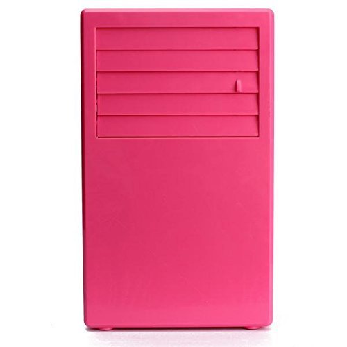 Mini Portable Desktop Table Air Conditioner Fan Cooling Mist Spray Touch Control N2