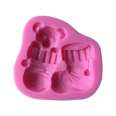 Y&XL&H Baby Bear Shoes Cake Molds