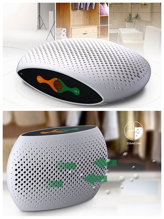 Mini Dehumidifier by IreVoor,Protable Home Mini Dehumidifiers Air Dryer (Cyan) N2