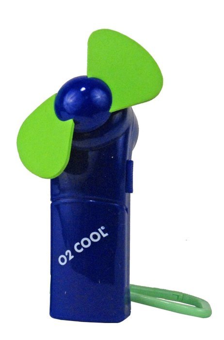 O2Cool Pocket Carabiner Fan with batteries (2 Pack)