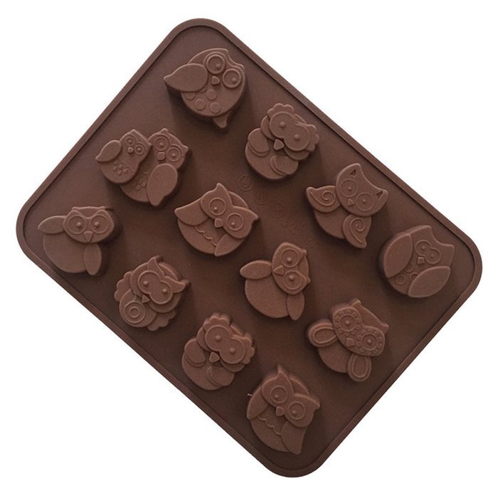 Luckygirls Different Shaped Silicone Non Stick Jelly Candy Baking Mould for Chocolate Candy-Cartoons, Characters... N3