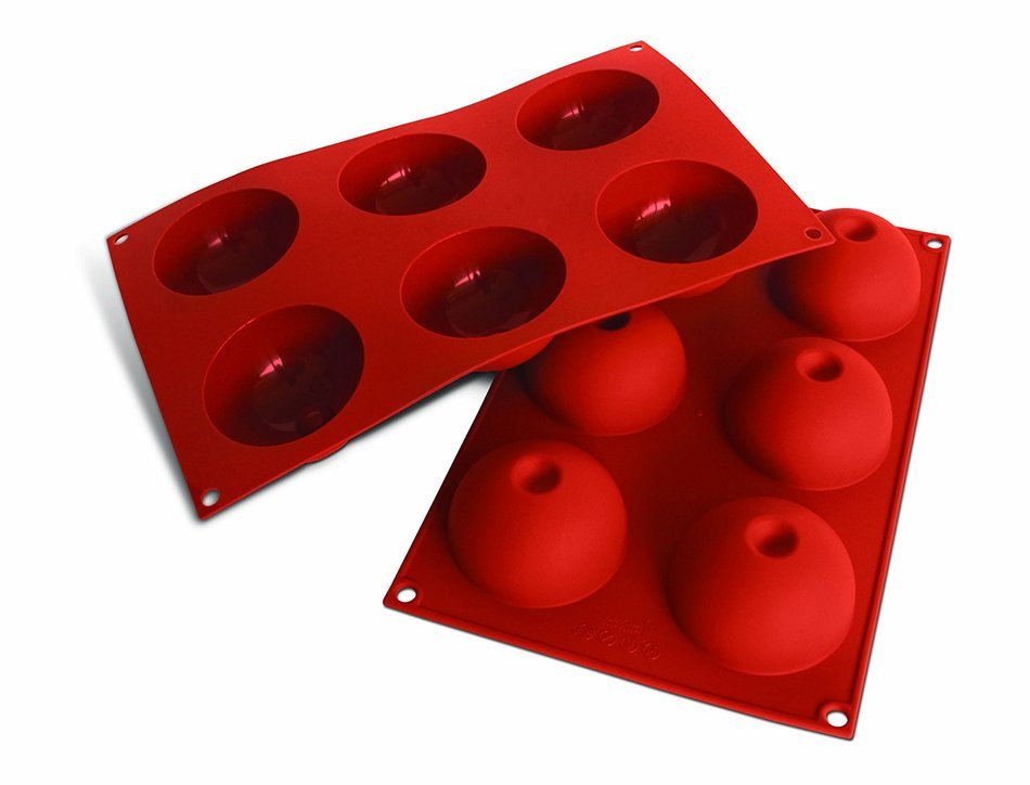 Silikomart SF026/C Silicone Classic Collection Mold Shapes, Rectangle Cake