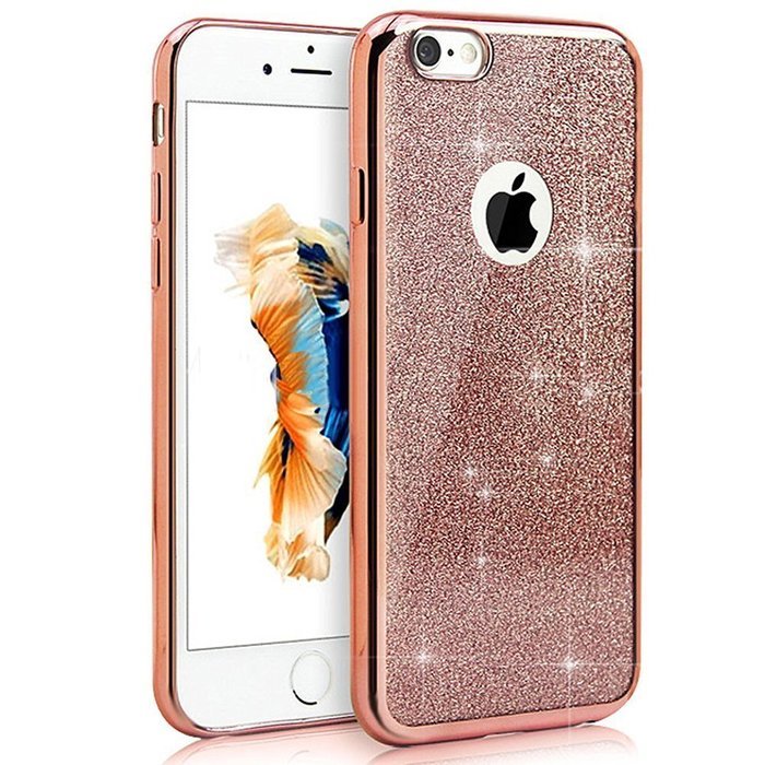 iPhone 7 Plus Case, iPhone 7 Plus Bling Glitter Case, Phezen Luxury Shinny Glitter Sparkle Anti-Scratch TPU Bumper...