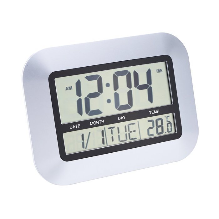 Hense Digital Indoor Humidity Monitor Hygrometer Thermomoter Monitor Weather Station with LCD Display Alarm Clock... N16