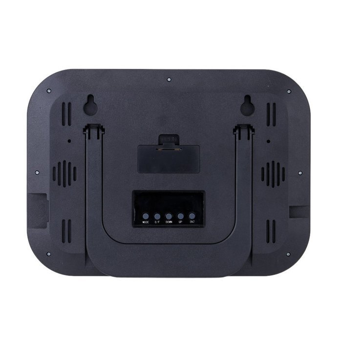 Hense Digital Indoor Humidity Monitor Hygrometer Thermomoter Monitor Weather Station with LCD Display Alarm Clock... N17