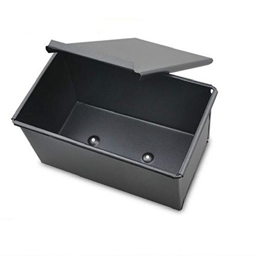 Black Baking Mould with Lid Cake Toast Bread Mold Non-stick Toast Box 750g