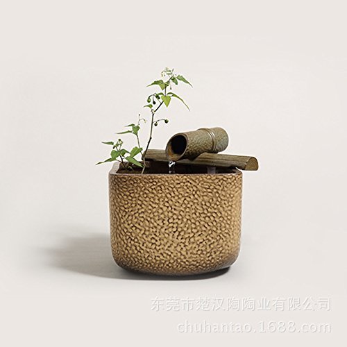 FEI&S Ceramic Flowing Water humidifier living room desk creative Gifts, Home Decor is part #2
