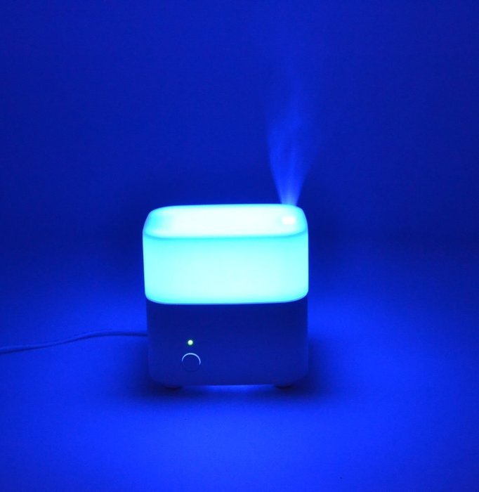 Samyo 120ml Aroma Essential Oil Diffuser Purifier Air Humidifier with 6 Colors Changing Light for Home SPA Baby... N5