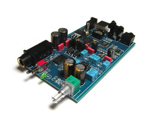 Ha-Info U2 PLUS USB Sound Card with Headphones Amplifier and SPDIF operated by TPA6120A2 Headphone amplifier chip N2