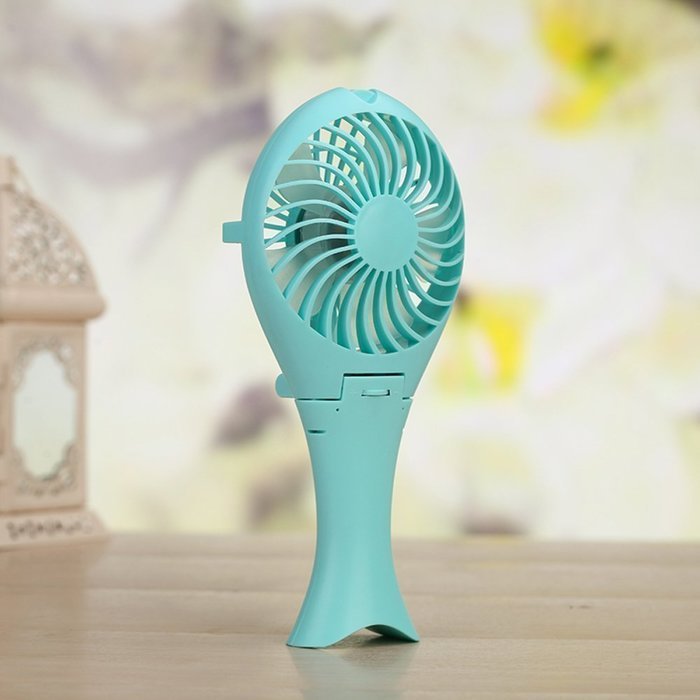 USB Mini Fan Foldable Handheld Portable (pink) N14