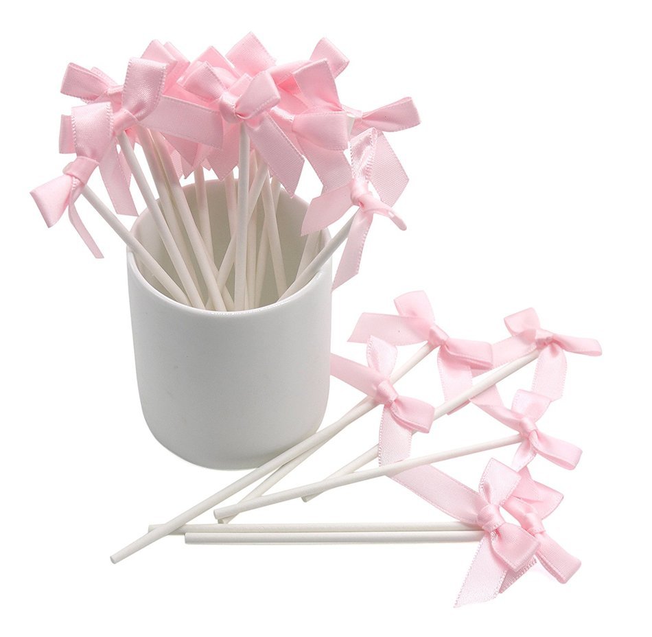 PuTwo 20 Counts Wedding Cake Decorating Frozen Cupcake Toppers Toothpicks, Sliver/Blue/Snow N3