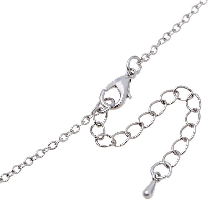 Women Elegant Sensitive Liquid Crystal Thermo Mood Color Chain Pendant Necklace N4