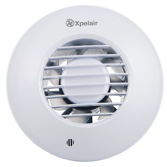 Xpelair DX100HTR Simply Silent 4" Round Extractor Fan | Humidistat/Timer/Kit N5