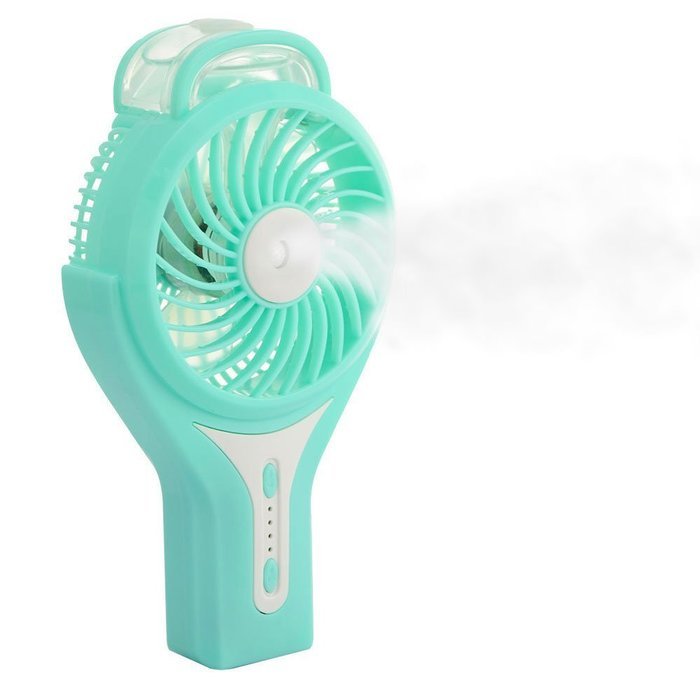 Topwell Handheld Mini USB Misting Fan Water Spray Fan Rechargeable ...