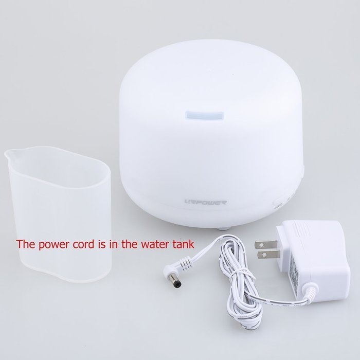 URPOWER Aromatherapy Essential Oil Diffuser Humidifier with 4 Timer Settings Waterless Auto Shut-off and 7 LED... N7