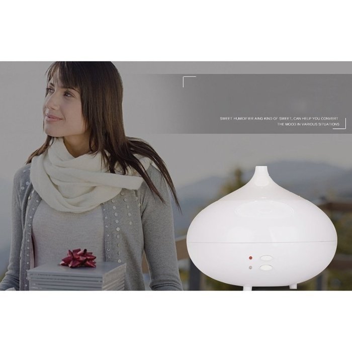 300ml Ultrasonic Cool Mist Humidifier ,Essential Oil Aromatherapy Diffuser with 7 Colors LED and Waterless Auto... N40