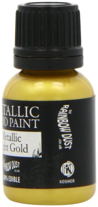 Rainbow Dust Metallic Paint Light Gold