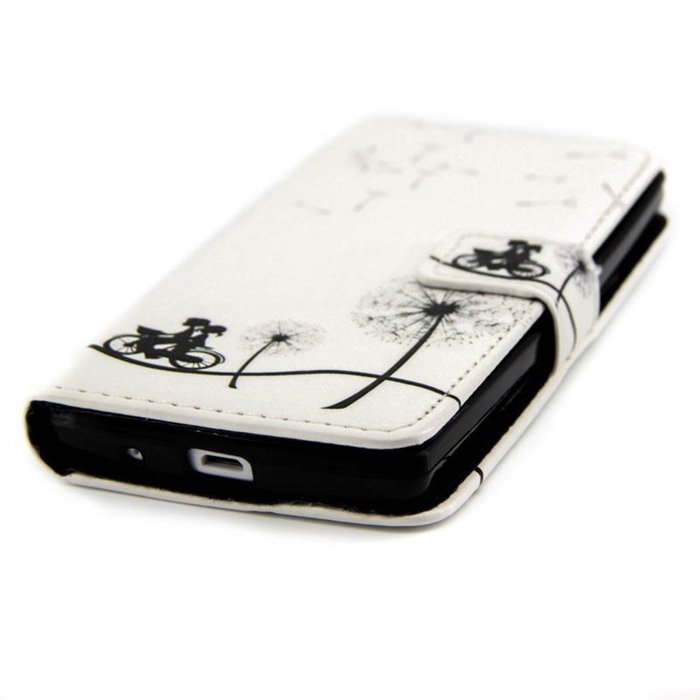 LG Leon/LG Tribute 2 LS665 Case-Yaheeda Pu Leather Wallet Flip Open Pocket ID Card Holder Slots Case Pouch Cover... N32