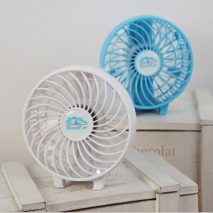 iwish The newest style Protable Rechargeable Folding Mini USB Fan Battery Operated Electric Personal Handheld... N3