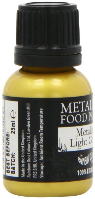 Rainbow Dust Metallic Paint Light Gold N3