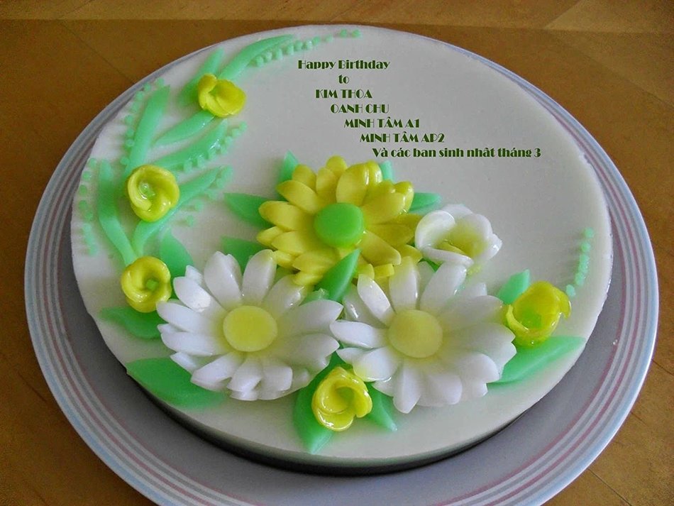 3D Gelatin Art Tools for making "floating gracilaria jelly 3d" - Type HOAHONGMON