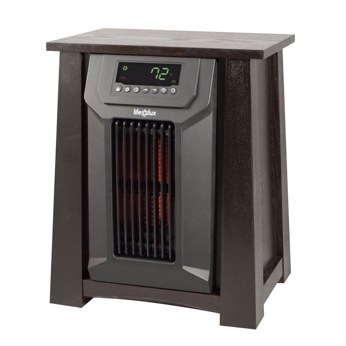 Youzee Portable Electric 8 Element Infrared Space Heater - 1500 Watts