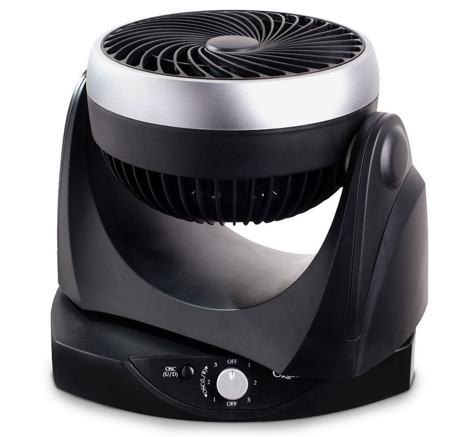 Ozeri Brezza II Dual Oscillating 10" High Velocity Desk Fan N10