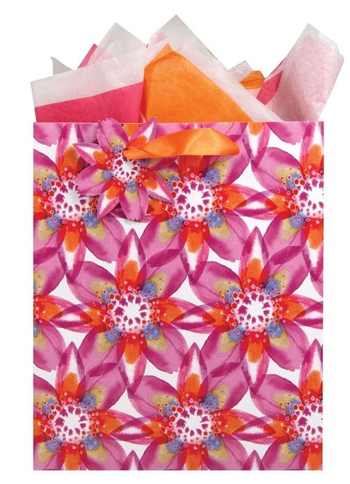The Gift Wrap Company Gift Bags (Set of 6), Kaleidoscope, Medium, Multicolor
