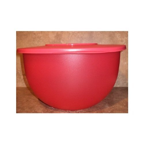 Tupperware 32 Cup Pink Impressions Bowl