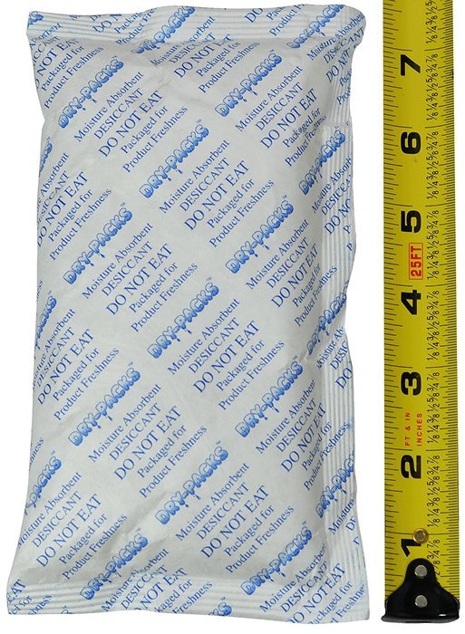 Dry-Packs 224gm Tyvek Silica Gel Packet, Pack of 3 N2