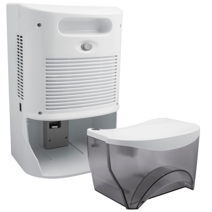 Ivation IVADM45 Powerful Mid-Size Thermo-Electric Intelligent Dehumidifier w/Auto Humidistat - For Spaces Up to... N5