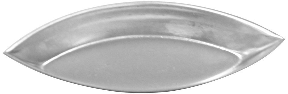 Allied Metal BAR4060 Plain Barquette Oval Boat Baking Mold, Heavy Tin, 4-1/3 by 1-3/4 by 1/2-Inch
