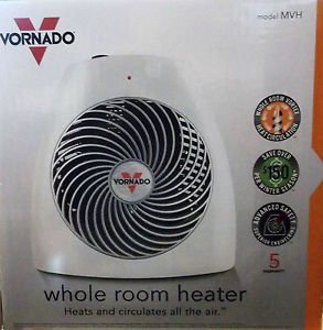 Vornado MVH Whole Room Vortex Heater - White