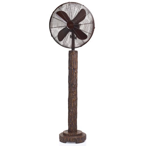 Deco Breeze DBF0609 Floor Fan, Fir Bark, 16-Inch