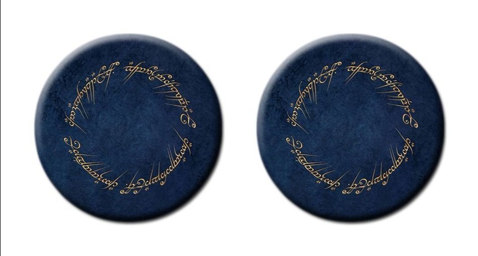 Shawwood Design -The Lord Of The Rings Custom Image Useful Round Cork coaster