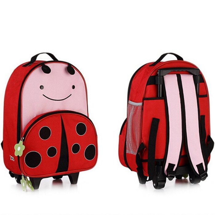KAKA(TM) Lovely Animal Kids Children Nursery Canvas Schoolbag Hand Bag Outdoor Insulation Meal Rolling Package... N9