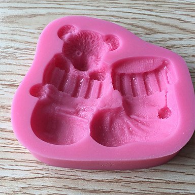 Y&XL&H Baby Bear Shoes Cake Molds N3