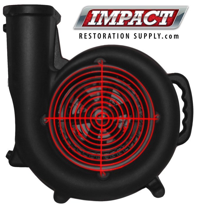 Cobra 1800 Carpet Dryer Centrifugal Floor Fan by Impact Restoration Supply N5