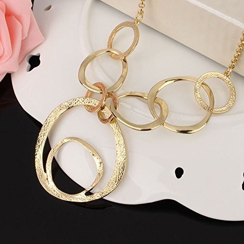 Fashion Jewelry Crystal Chunky Charm Chain Women Pendant Necklace Bib Choker HOT N2
