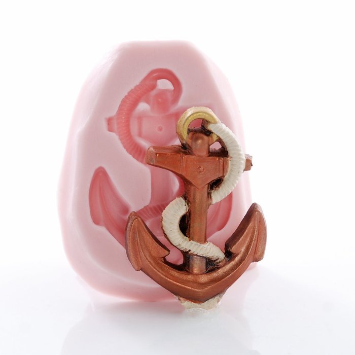 Ship's Anchor Silicone Mold Food Safe Fondant, Chocolate, Candy, Resin, Polymer Clay, Jewelry, Craft Mold