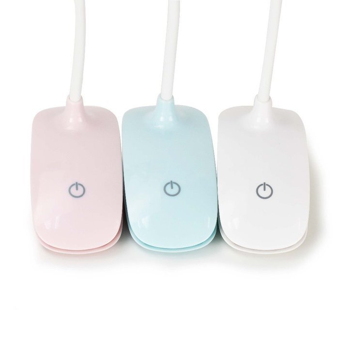 Mystery Portable Mini USB Clip Fan Personal Clip-on / Table Fan with Built-in Rechargeable Battery for Home Office... N4