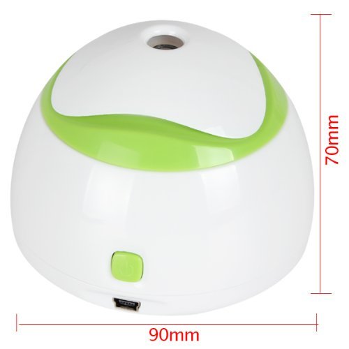OriGlam&reg; 60ML Portable Mini USB Air Humidifier & Mist Diffuser for Home & Office N2