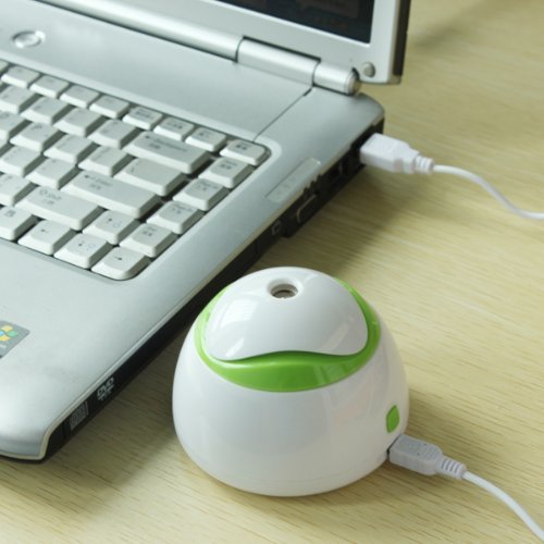 OriGlam&reg; 60ML Portable Mini USB Air Humidifier & Mist Diffuser for Home & Office N4
