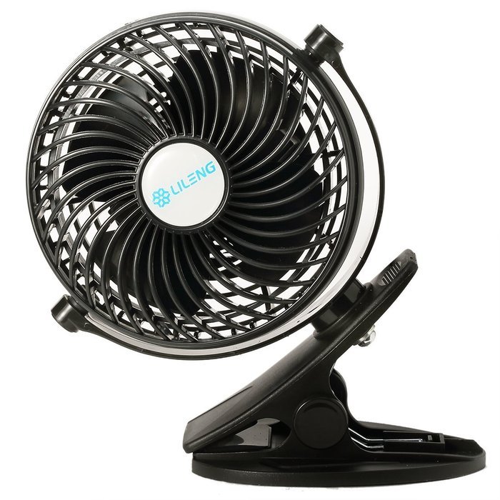 Lileng 832 Desktop Fan for Chlidren Chargeable Fan 2 Speeds Mini Portable Fan N2
