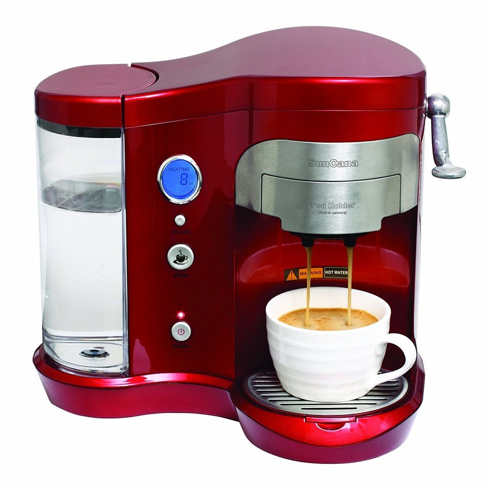 Suncana H701A-BLK Pod Brewer, Black N2