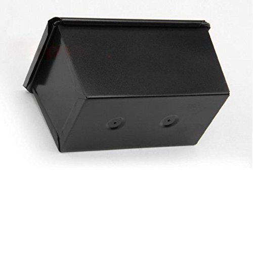 Black Baking Mould with Lid Cake Toast Bread Mold Non-stick Toast Box 750g N3